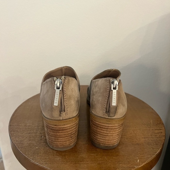 1. State Women’s Beige Leather Booties Size 7.5 - Picture 5 of 9